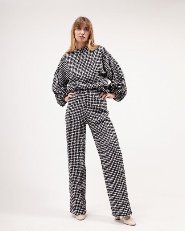 BEFORE MARCH Gloria Pant - Houndstooth BEFORE MARCH Gloria Pant - Houndstooth