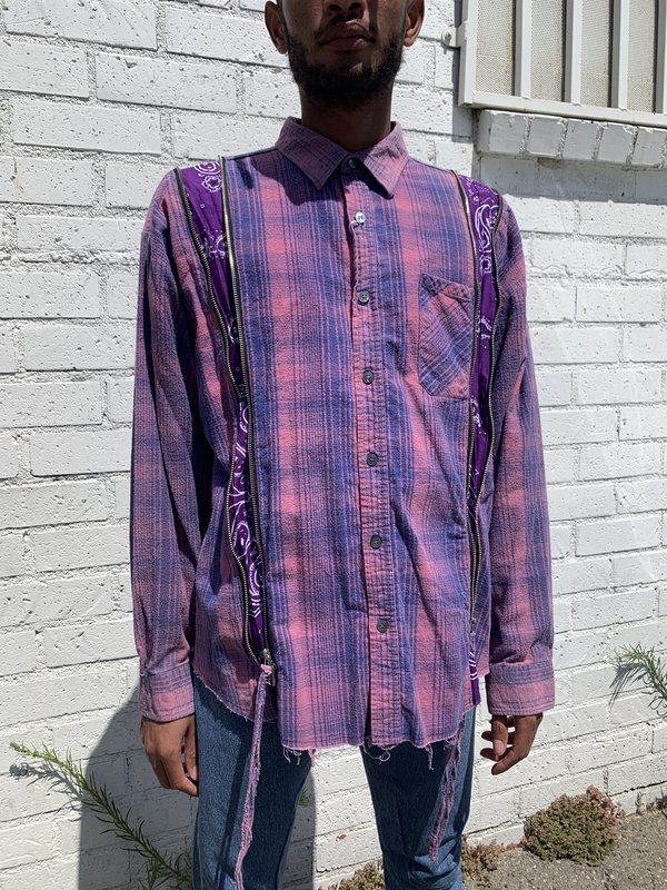 Old Park Bandana Wide Flannel Shirt Old Park Bandana Wide Flannel Shirt