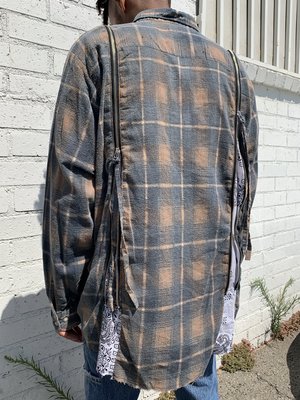Old Park Bandana Wide Flannel Shirt Old Park Bandana Wide Flannel Shirt