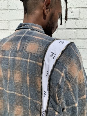Old Park Bandana Wide Flannel Shirt Old Park Bandana Wide Flannel Shirt