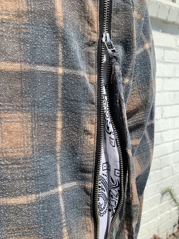 Old Park Bandana Wide Flannel Shirt | Garmentory