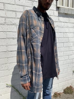 Old Park Bandana Wide Flannel Shirt Old Park Bandana Wide Flannel Shirt