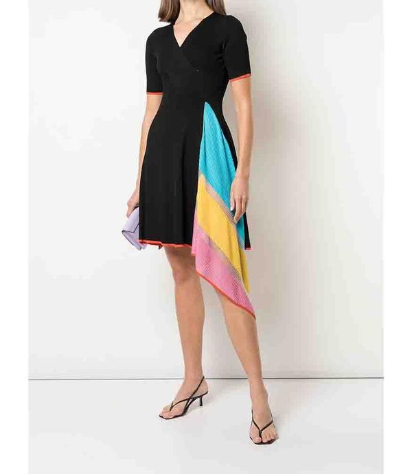 I am Chen Cross Cloth Dress - Black I am Chen Cross Cloth Dress - Black