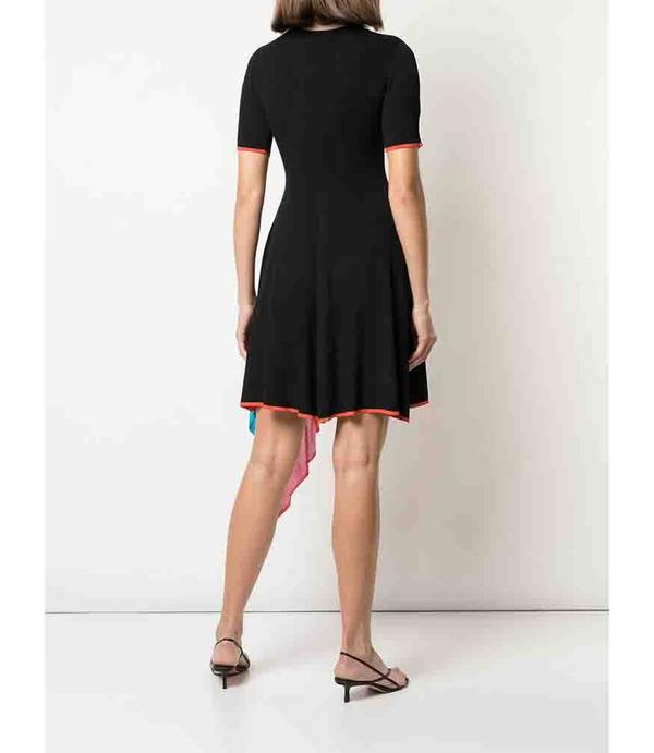 I am Chen Cross Cloth Dress - Black I am Chen Cross Cloth Dress - Black