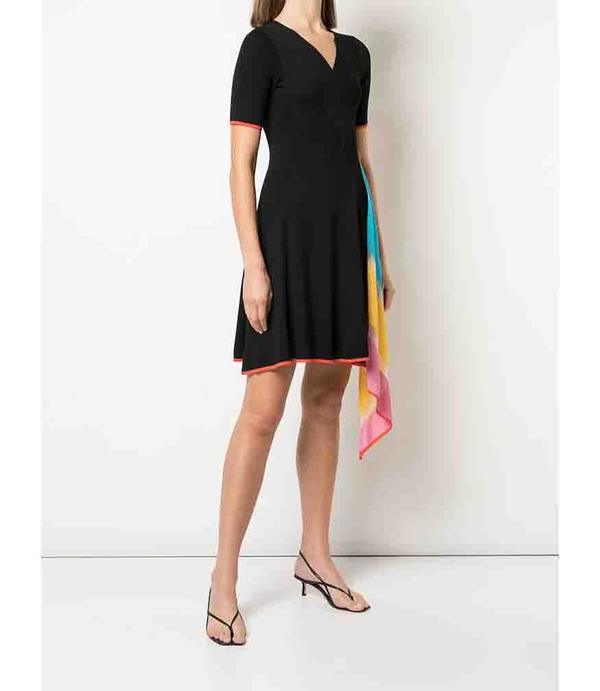 I am Chen Cross Cloth Dress - Black I am Chen Cross Cloth Dress - Black
