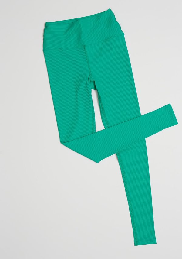 Year Of Ours High High Ribbed Legging - Green Year Of Ours High High Ribbed Legging - Green