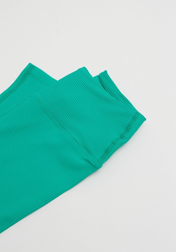 Year Of Ours High High Ribbed Legging - Green Year Of Ours High High Ribbed Legging - Green