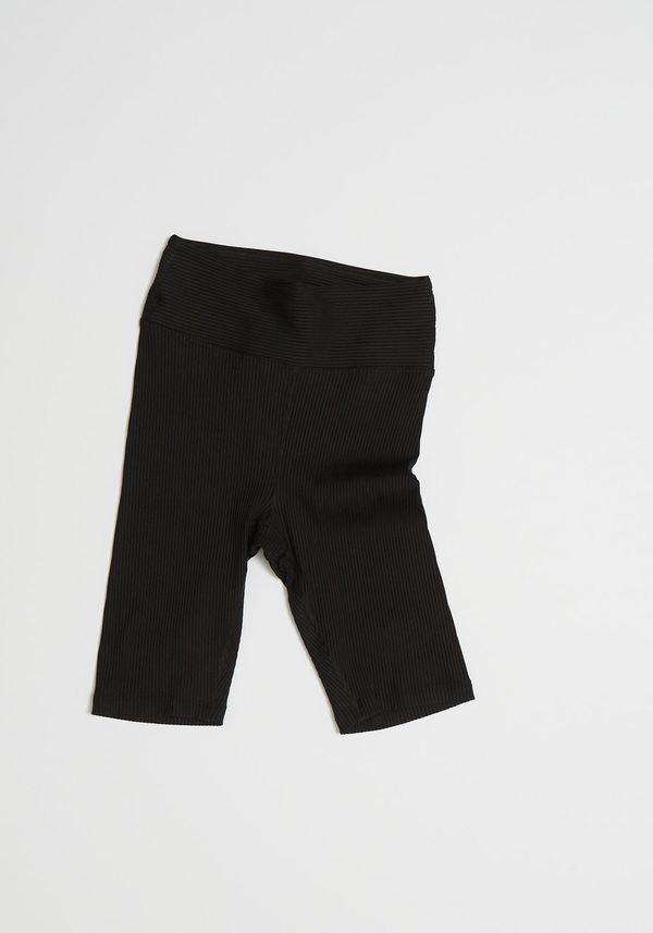 Year of Ours Ribbed Biker Shorts - Black Year of Ours Ribbed Biker Shorts - Black