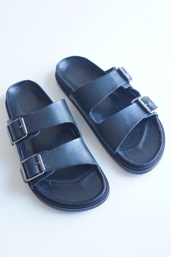 Brador Lily Sandal - Navy Brador Lily Sandal - Navy