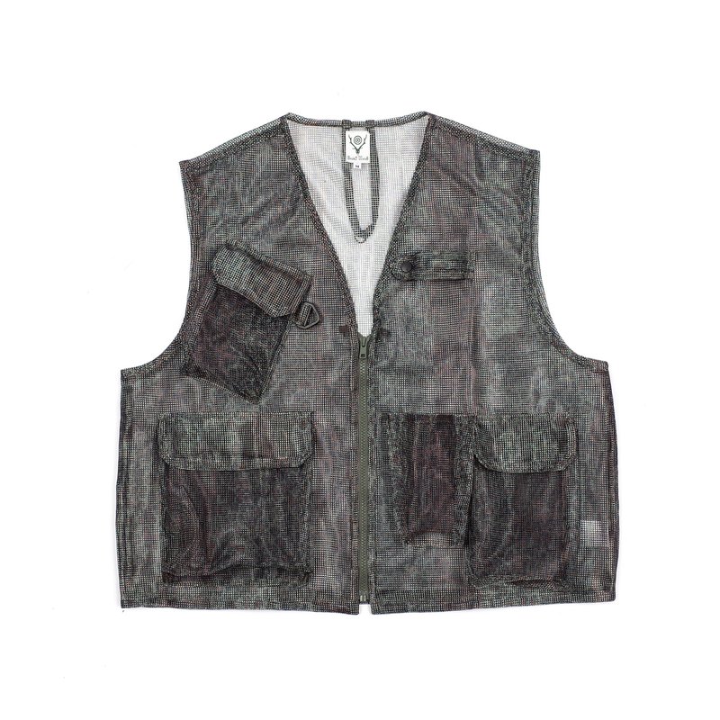 トップス South2West8 Mesh Bush Vest South2 West8 MESH BUSH VEST - LEOPARD | Garmentory