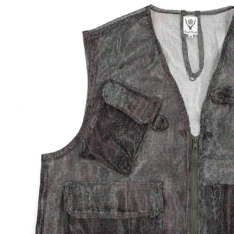 South2 West8 MESH BUSH VEST - LEOPARD | Garmentory