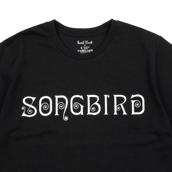 South2 West8 SONGBIRD CREW NECK TEE - BLACK South2 West8 SONGBIRD CREW NECK TEE - BLACK