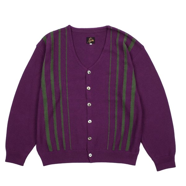 Needles V Neck Cardigan - Purple Needles V Neck Cardigan - Purple