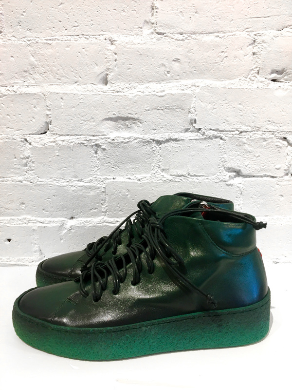 Halmanera Amy High Tops - Green Halmanera Amy High Tops - Green