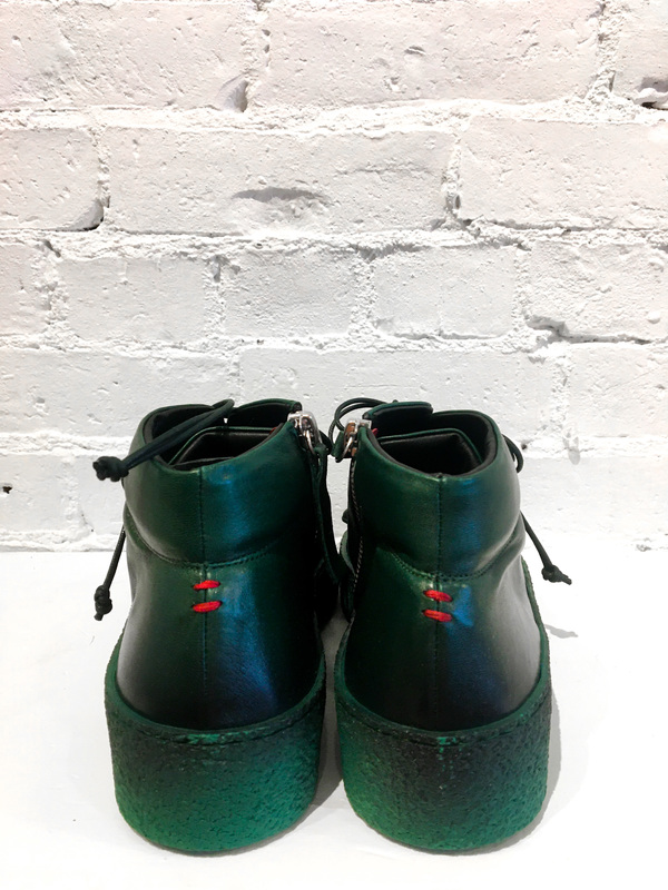 Halmanera Amy High Tops - Green Halmanera Amy High Tops - Green