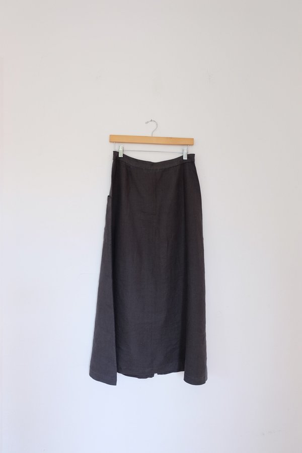 Filosofia Lily Button Down Skirt - Ink Filosofia Lily Button Down Skirt - Ink