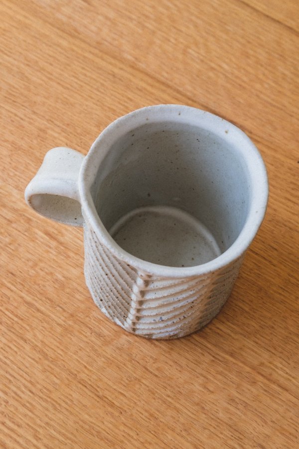 Mt Washington Pottery CHEVRON MUG Mt Washington Pottery CHEVRON MUG