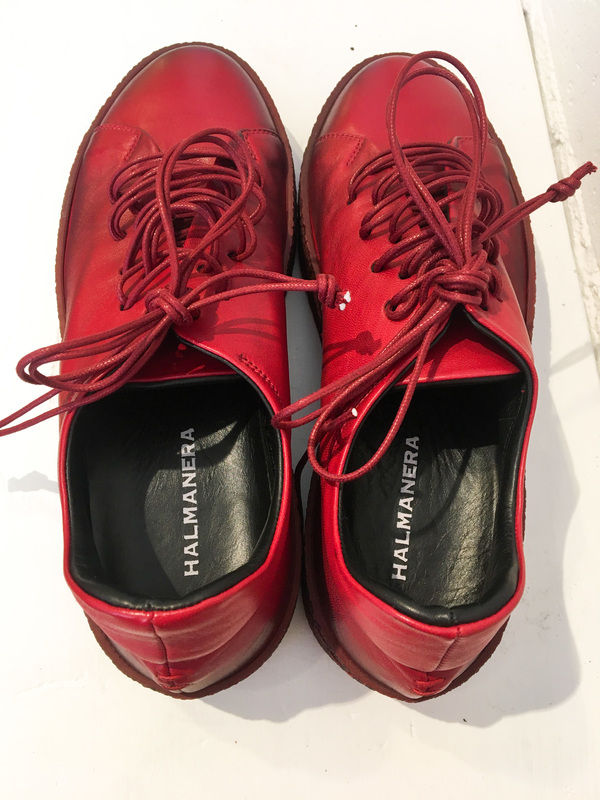 Halmanera Amy Low Top Sneakers - Red Halmanera Amy Low Top Sneakers - Red