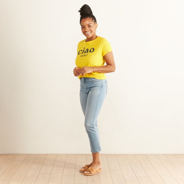 Mother Denim Lil Goodie Goodie Top - Ciao Baby! Mother Denim Lil Goodie Goodie Top - Ciao Baby!