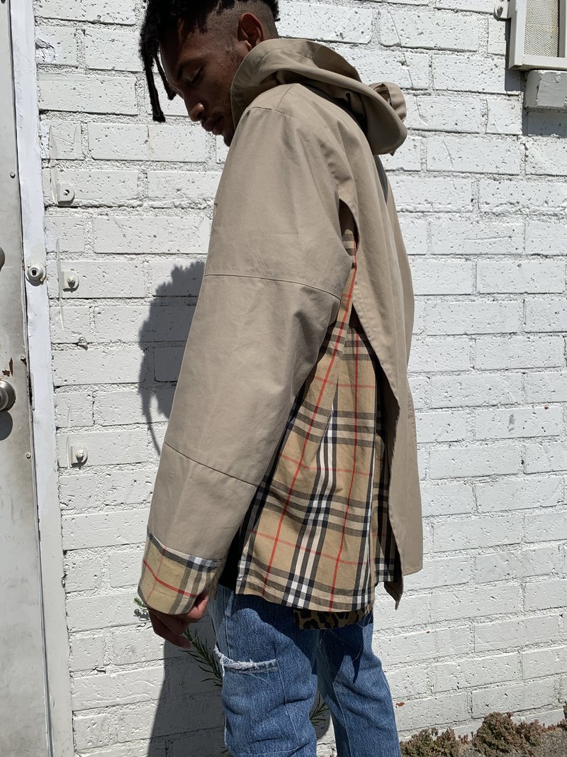 Old Park BURBERRY F.L Mexican Parka | Garmentory