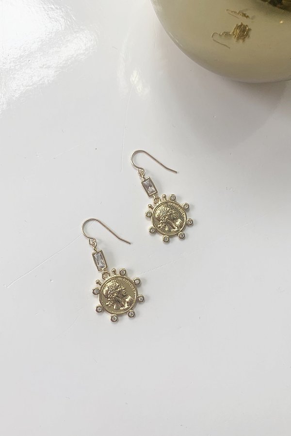 Charme Silkiner Livia Earrings - 14k Gold Fill Charme Silkiner Livia Earrings - 14k Gold Fill