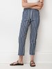 Hache Patch Pocket Striped Denim - Indigo/Creaam - Thumbnail 3