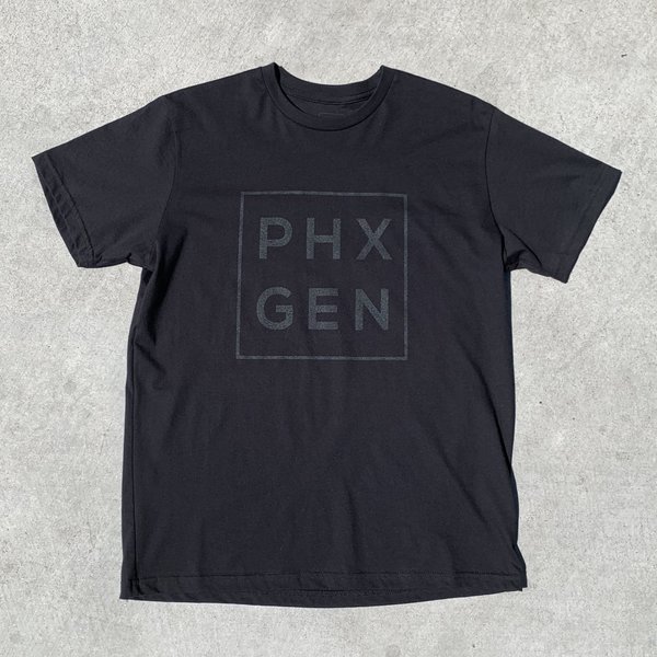 Phoenix General Desert Crew Tee - Black w/ Logo Phoenix General Desert Crew Tee - Black w/ Logo