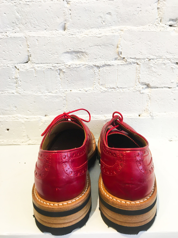 Cappelletti KK Derby Shoes - Red Cappelletti KK Derby Shoes - Red
