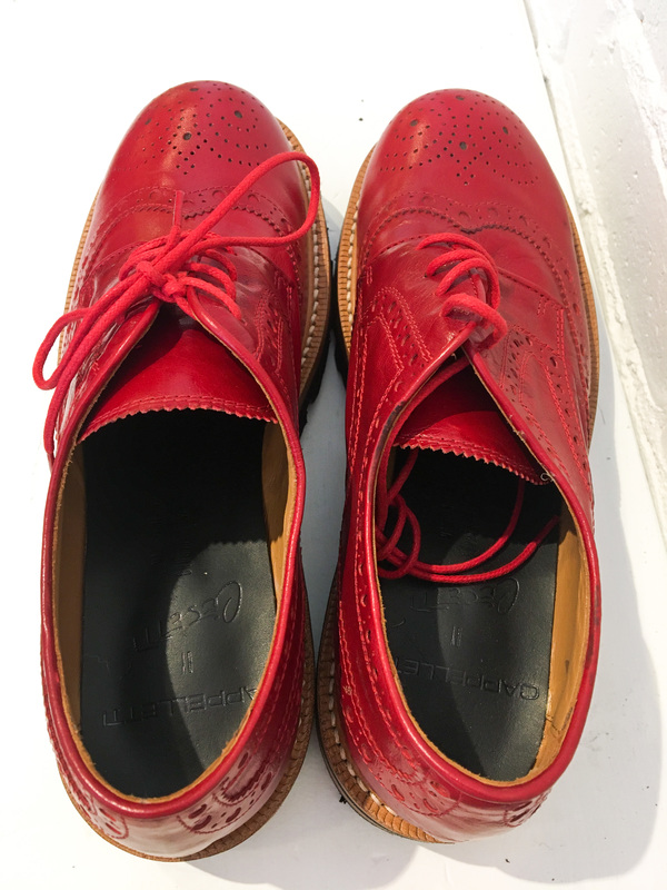 Cappelletti KK Derby Shoes - Red Cappelletti KK Derby Shoes - Red