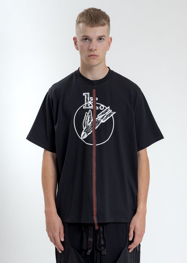 Komakino Boxy Fit T-Shirt - Black Komakino Boxy Fit T-Shirt - Black
