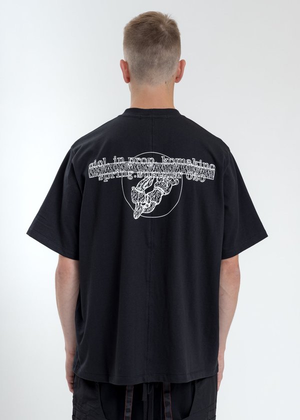 Komakino Boxy Fit T-Shirt - Black Komakino Boxy Fit T-Shirt - Black