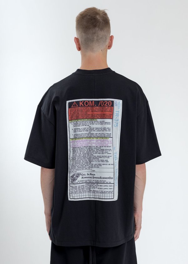Komakino Loose Fit T-Shirt - Black Komakino Loose Fit T-Shirt - Black