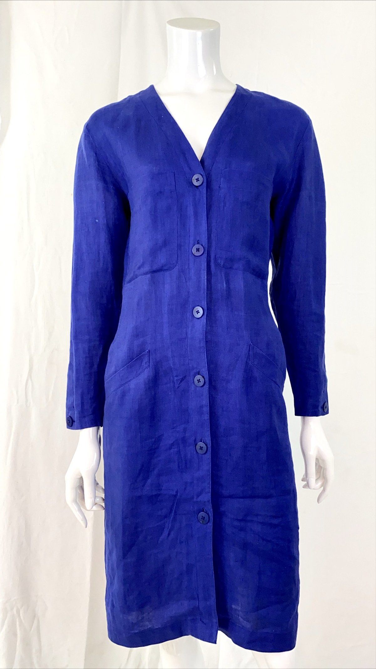 Linen Linda Allard x Ellen Tracy Dress | Garmentory Linen Linda Allard x Ellen Tracy Dress | Garmentory