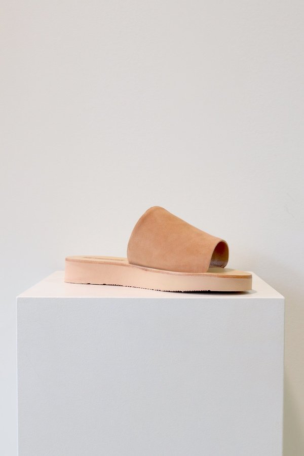 Sol Sana Tara Slide - Natural Suede Sol Sana Tara Slide - Natural Suede