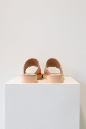 Sol Sana Tara Slide - Natural Suede Sol Sana Tara Slide - Natural Suede