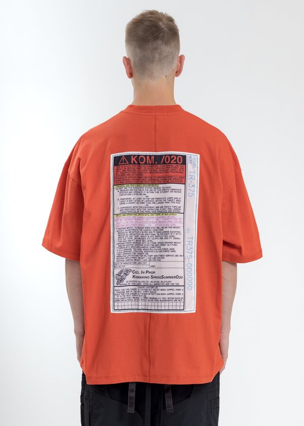Komakino Loose Fit T-Shirt - Orange Komakino Loose Fit T-Shirt - Orange