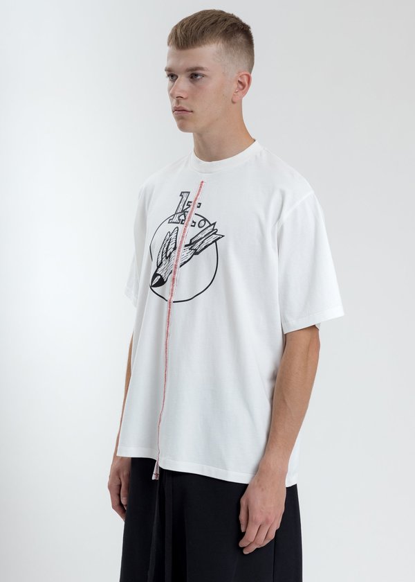 Komakino Boxy Fit T-Shirt - White Komakino Boxy Fit T-Shirt - White