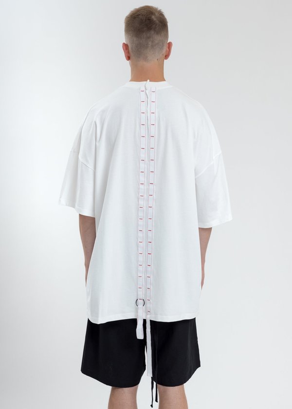 Komakino Oversized T-Shirt - White Komakino Oversized T-Shirt - White