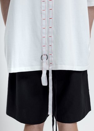 Komakino Oversized T-Shirt - White Komakino Oversized T-Shirt - White
