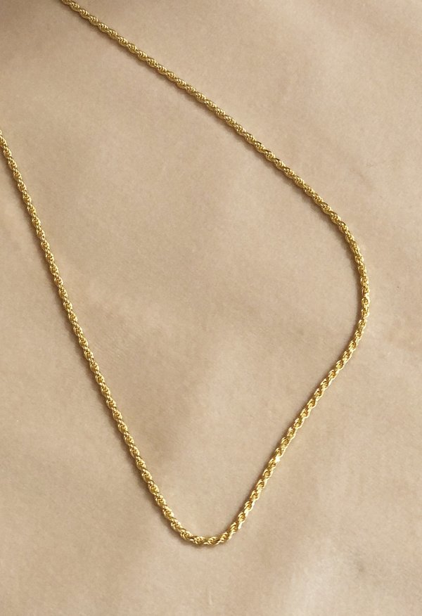 Nicole Kwon Concept Store Vermeil Twisted Chain - 14k Gold Nicole Kwon Concept Store Vermeil Twisted Chain - 14k Gold