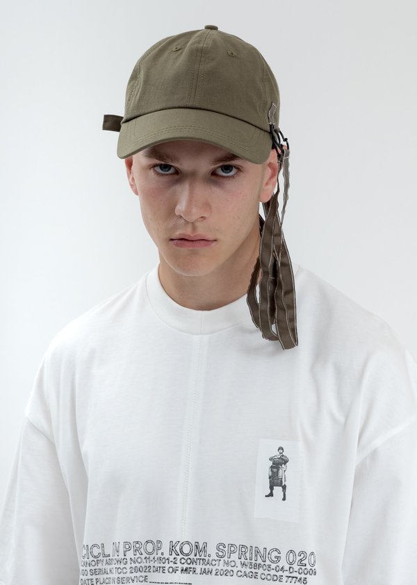 Komakino Baseball Cap With Tape - Green Komakino Baseball Cap With Tape - Green