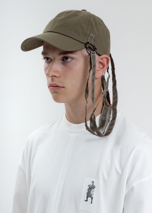 Komakino Baseball Cap With Tape - Green Komakino Baseball Cap With Tape - Green