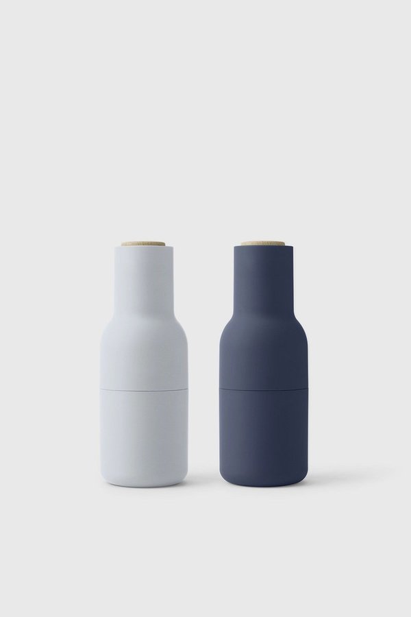 Menu Bottle Grinder 2-Pack - Blues Menu Bottle Grinder 2-Pack - Blues