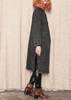 Berenik COAT LONG REVERS - DENIM washed black - Thumbnail 18