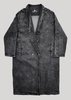 Berenik COAT LONG REVERS - DENIM washed black - Thumbnail 24