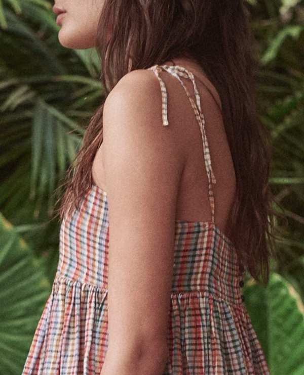 The Great. The Dainty Cami - Midsummer Plaid The Great. The Dainty Cami - Midsummer Plaid