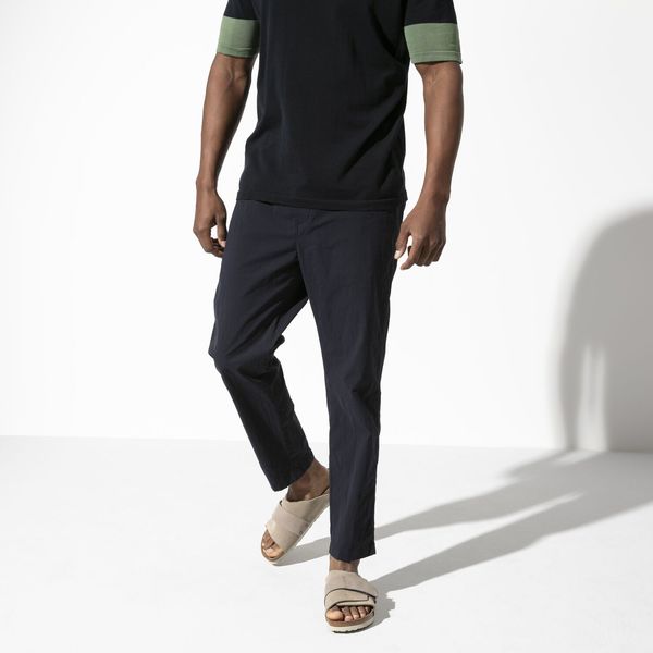 Birkenstock Kyoto Nubuck/Suede Leather Sandals - Taupe Birkenstock Kyoto Nubuck/Suede Leather Sandals - Taupe