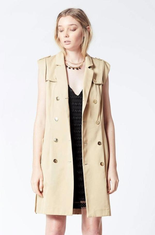 PRIMARY Trench Vest - Sand Beige PRIMARY Trench Vest - Sand Beige