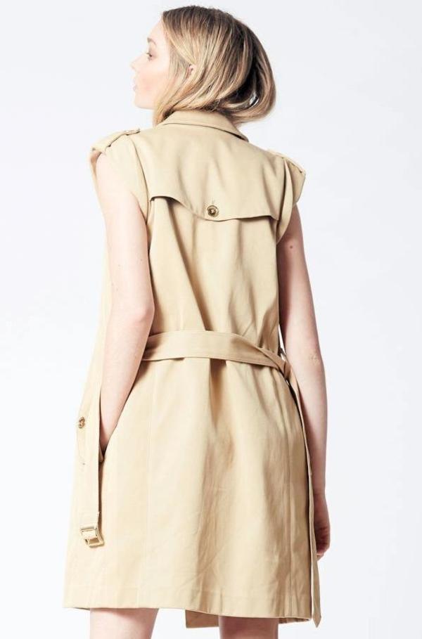 PRIMARY Trench Vest - Sand Beige PRIMARY Trench Vest - Sand Beige