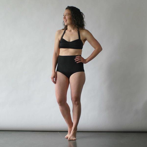 Frankie Four Ava Bottom - Black/Silver Squares Frankie Four Ava Bottom - Black/Silver Squares